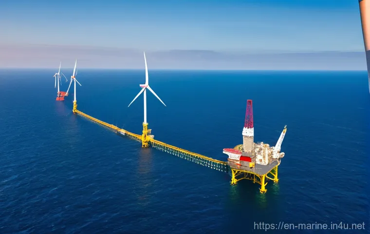 해양화석연료 개발 - **Prompt 1: "The Enduring Legacy of Deepwater Exploration"**
    A highly detailed, realistic illust...