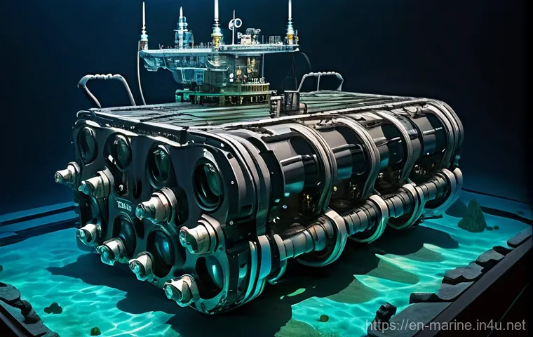 심해가스 개발 - **Prompt 1: "The Frontier of Deep-Sea Energy"**
    A breathtaking, cinematic long shot of a colossa...