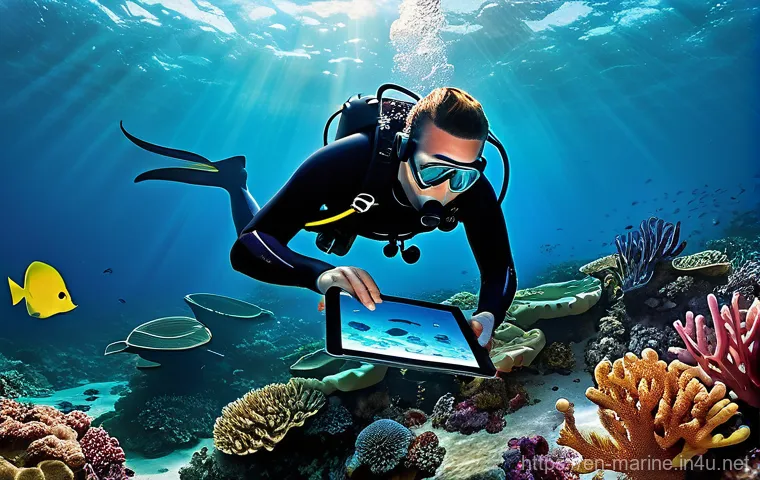 해양 환경 보호 기술 - **Prompt Title:** Revolutionizing Ocean Cleanup: Interceptor in Action
    **Image Prompt:** A wide-...